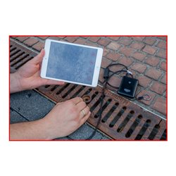 KS Tools Wi-Fi-Videoskop-Satz mit Durchmesser 3,9 mm 0° HD Frontkamera-Sonde, 7-tlg.