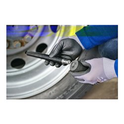 HAZET Demontagewerkzeug Zwillingsreifen 4937-1/4 ∙ Außen-Sechskant 17 mm