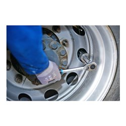 HAZET Demontagewerkzeug Zwillingsreifen 4937-1/4 ∙ Außen-Sechskant 17 mm