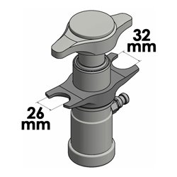 VIGOR Kugelgelenk-Abzieher, hydraulisch V5916 ∙ Anzahl Werkzeuge: 2