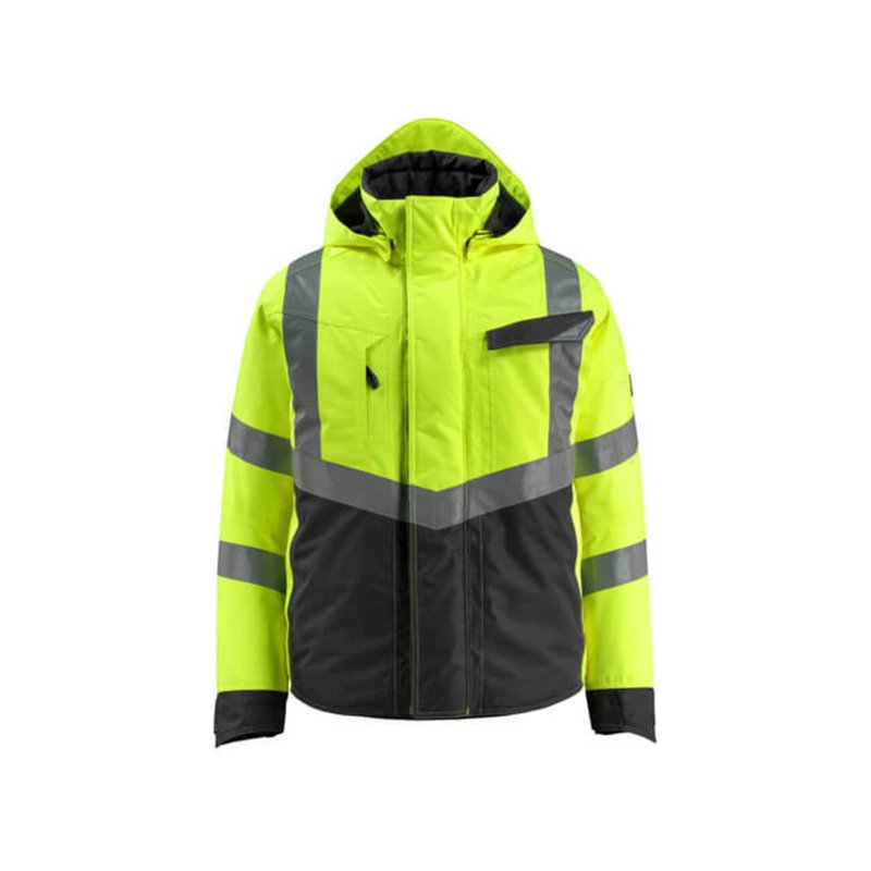 Mascot Hastings Winterjacke hi-vis gelb/schwarz