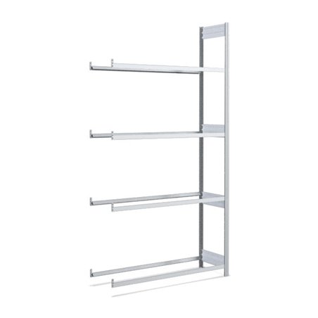 Bito Reifenregal mit 4 Ebenen verzinkt 424 mm 2500 mm