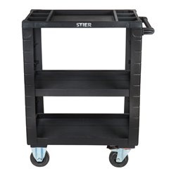 STIER Servicewagen mit Kunststoffabdeckung