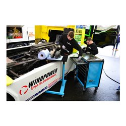 Hazet Werkstattwagen Assistent 179NX-7/136 ∙ Schubladen flach: 5 x 77 x 522 x 398 mm ∙ Schubladen hoch: 2 x 162 x 522 x 398 mm