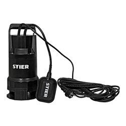 STIER Tauchpumpe-Schmutzwasserpumpe SSTW-400