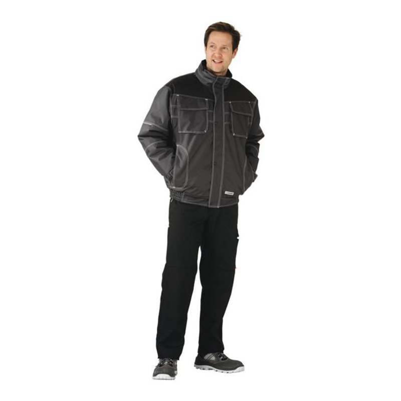 Planam Steal Blouson Winter grau/schwarz