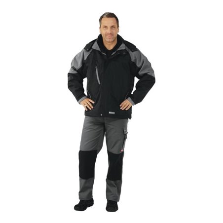 Planam Clay Jacke Winter schwarz/grau