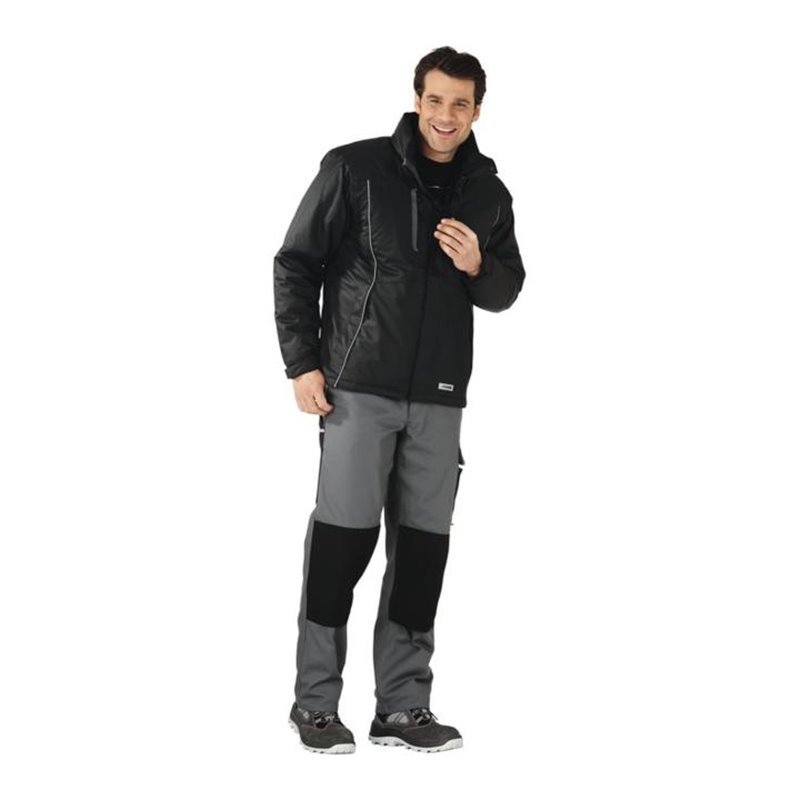 Planam Shark Jacke Winter schwarz