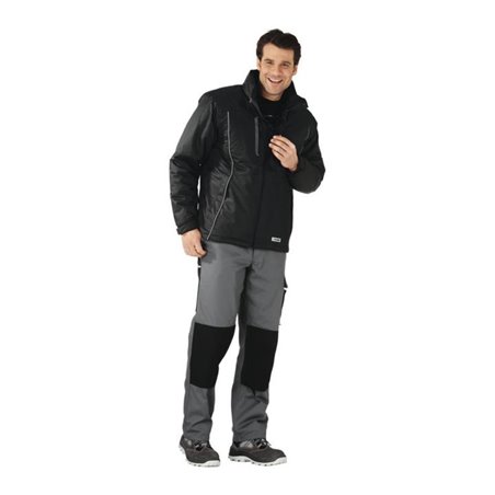 Planam Shark Jacke Winter schwarz