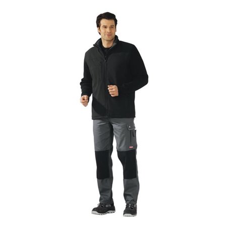 Planam Freeze Softshell Jacke Winter schwarz