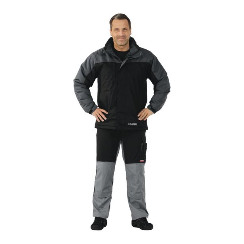 Planam Slate Jacke Winter schwarz/grau
