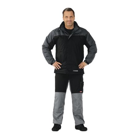 Planam Slate Jacke Winter schwarz/grau