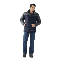 Planam Slate Jacke Winter marine/grau