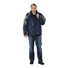 Planam Clay Jacke Winter marine/grau