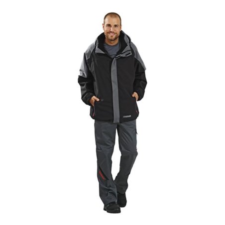 Planam Triple Jacke Winter schwarz/schiefer