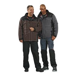 Planam Jacke Axis schiefer/schwarz