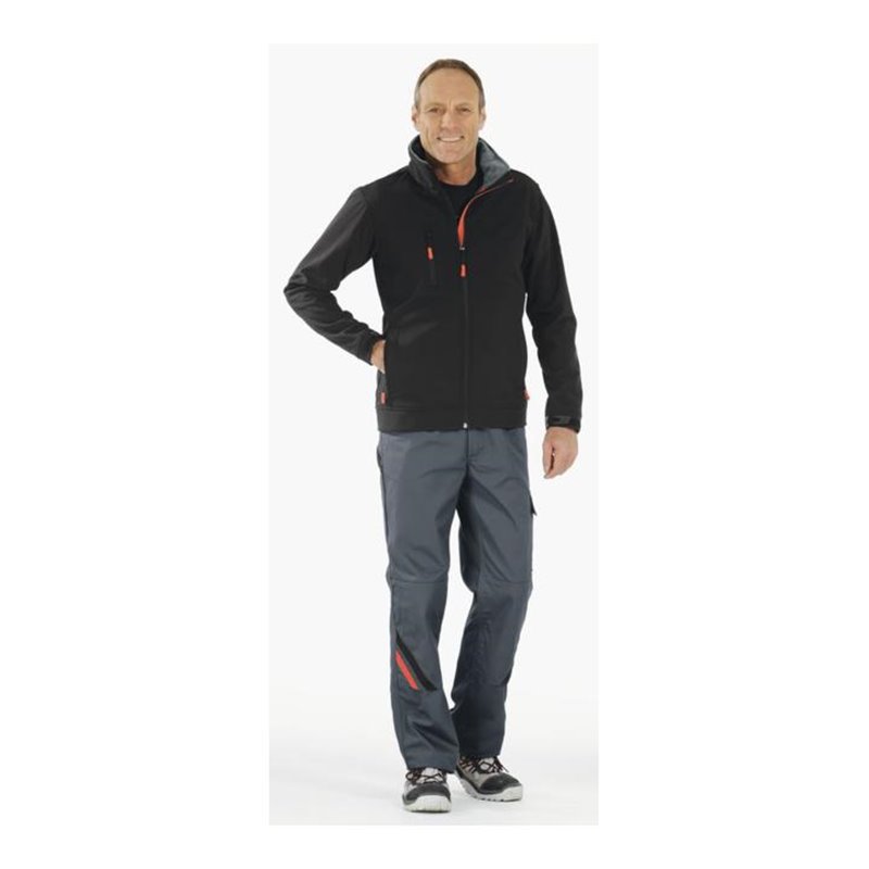 Planam Crest Jacke Winter schwarz