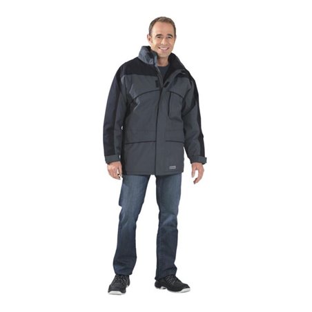 Planam Speed Jacke Winter grau/schwarz