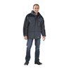 Planam Speed Jacke Winter grau/schwarz