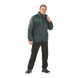 Planam Galaxy Jacke Winter grau