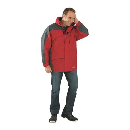 Planam Speed Jacke Winter rot/grau