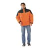 Planam Wizard Jacke Winter orange/dunkelgrau