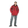 Planam Winterparka Space rot/schwarz/grau