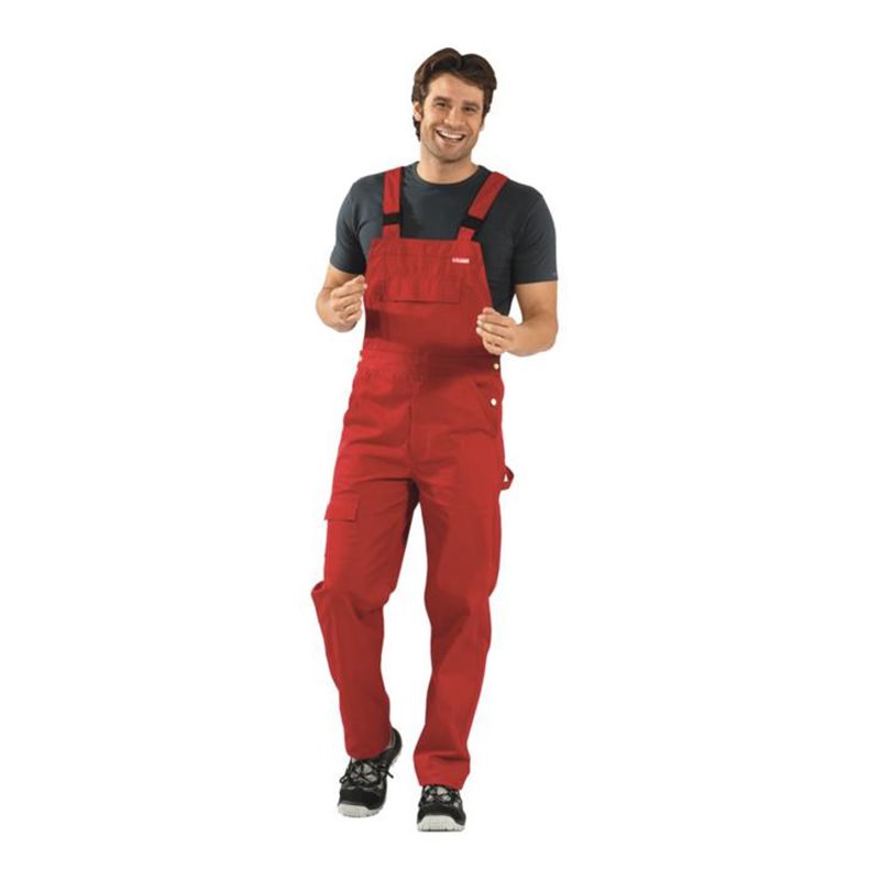 Planam Latzhose MG 300 mittelrot