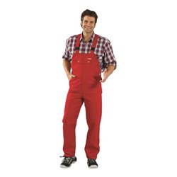 Planam Latzhose BW 345 mittelrot