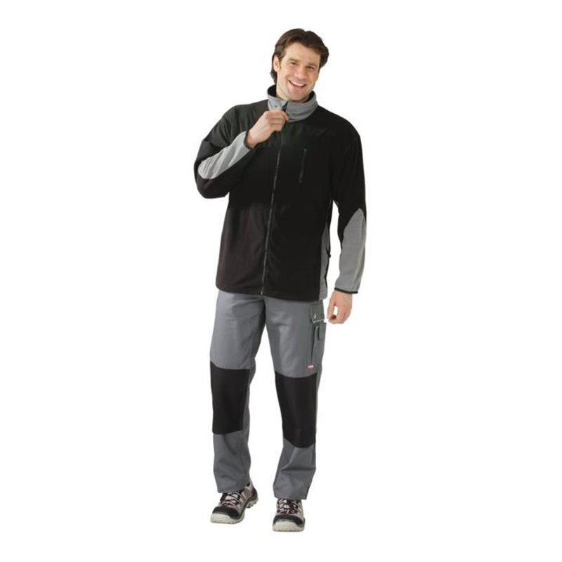 Planam Trail Jacke Winter schwarz/grau
