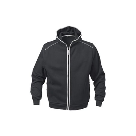 Fristads Kapuzen-Sweatshirt Edge schwarz