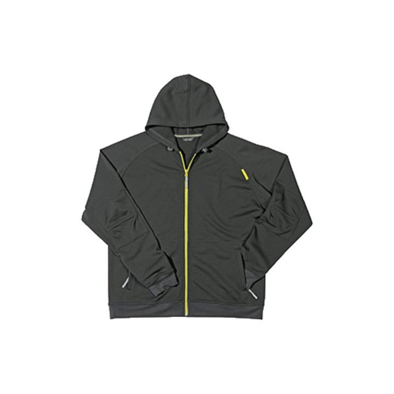 Fristads Kapuzen-Sweatshirt Gen Y 100401 dunkelgrau