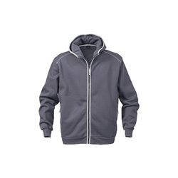Fristads Kapuzen-Sweatshirt Edge 100793 anthrazit-grau