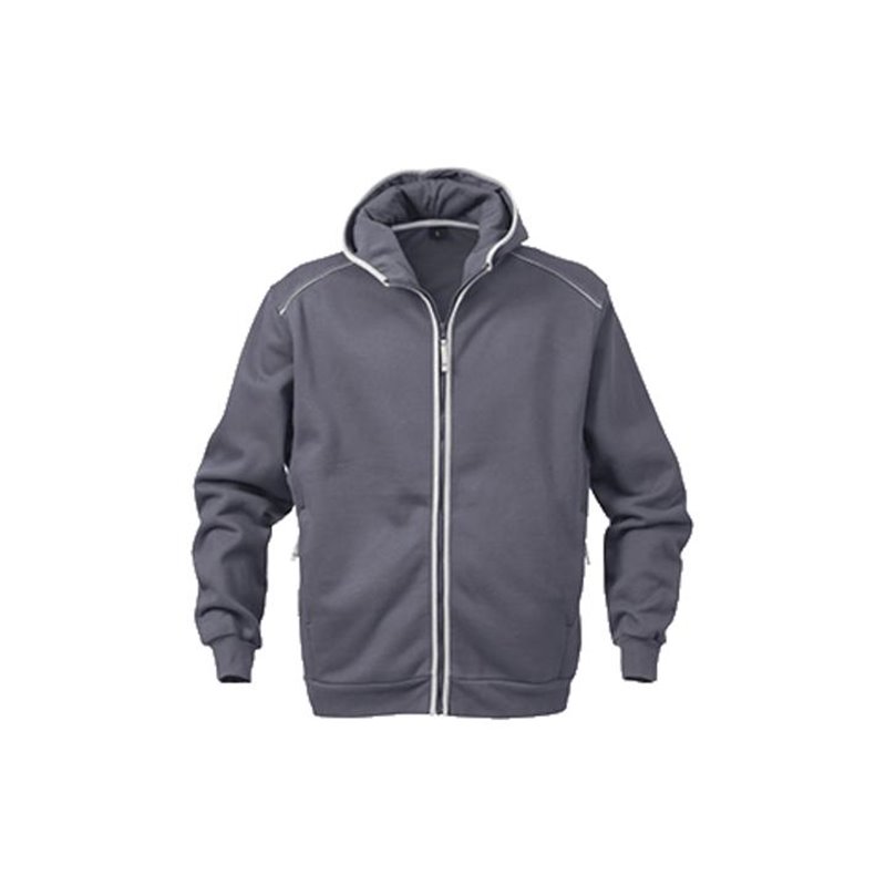 Fristads Kapuzen-Sweatshirt Edge 100793 anthrazit-grau
