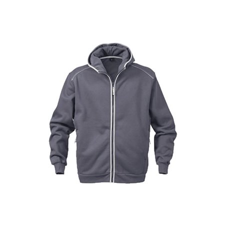 Fristads Kapuzen-Sweatshirt Edge 100793 anthrazit-grau