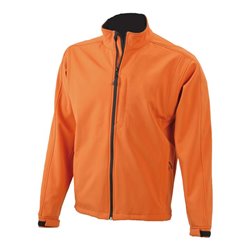 Daiber JN 135 Herren-Softshelljacke orange