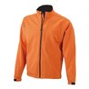 Daiber JN 135 Herren-Softshelljacke orange