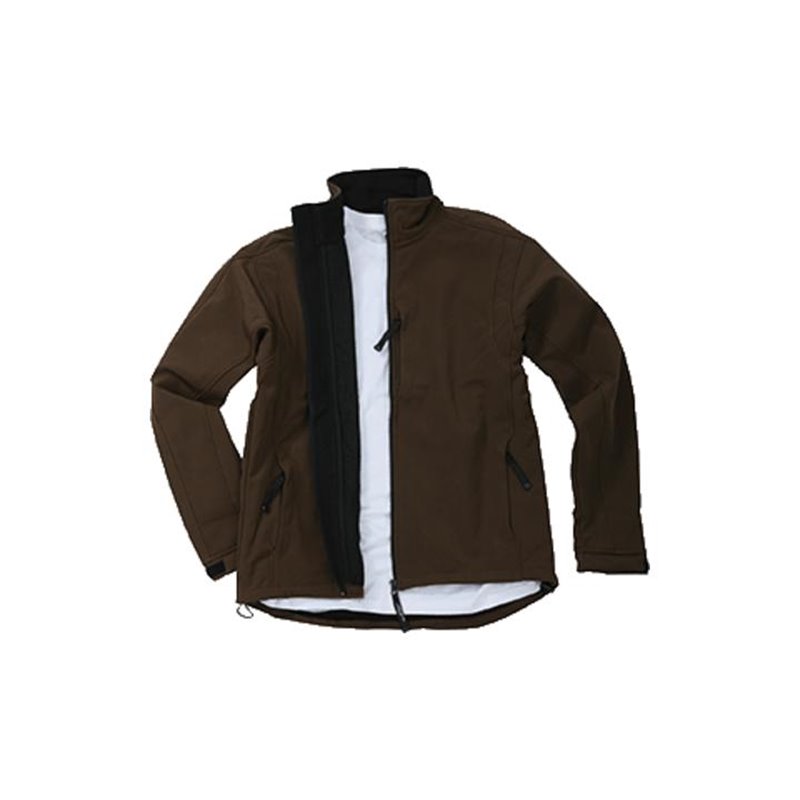 Daiber JN 135 Herren-Softshelljacke braun