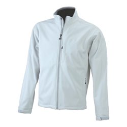 Daiber JN 135 Herren-Softshelljacke weiß