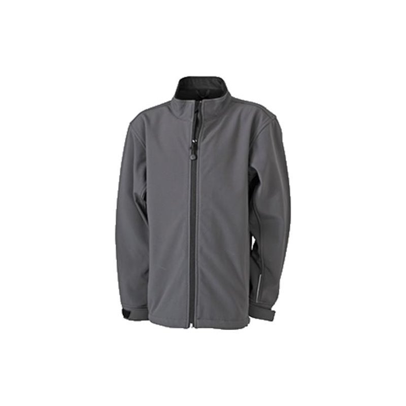 Daiber JN 135K Kinder-Softshelljacke carbon