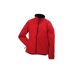 Daiber JN 135 Herren-Softshelljacke rot
