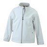 Daiber JN 135K Kinder-Softshelljacke weiß
