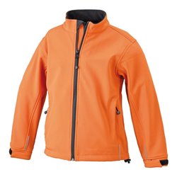Daiber JN 135K Kinder-Softshelljacke orange