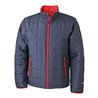 Daiber JN 1035 Stepp-Herrenjacke navy/rot