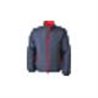 Daiber JN 1035 Stepp-Herrenjacke navy/rot