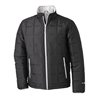 Daiber JN 1035 Stepp-Herrenjacke schwarz/silber