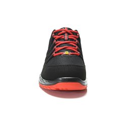 Elten Halbschuh schwarz-rot MADDOX black-red Low ESD, S3