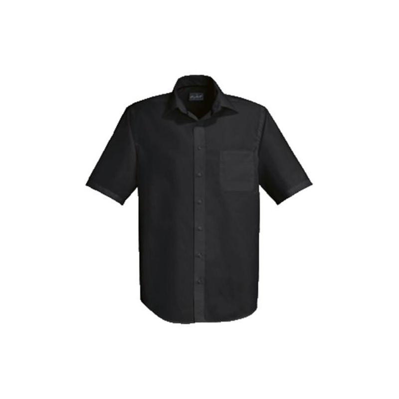 Hakro Hemd 1/2 Arm Business 107 schwarz