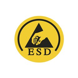 Elten Halbschuh schwarz-rot MADDOX black-red Low ESD, S3