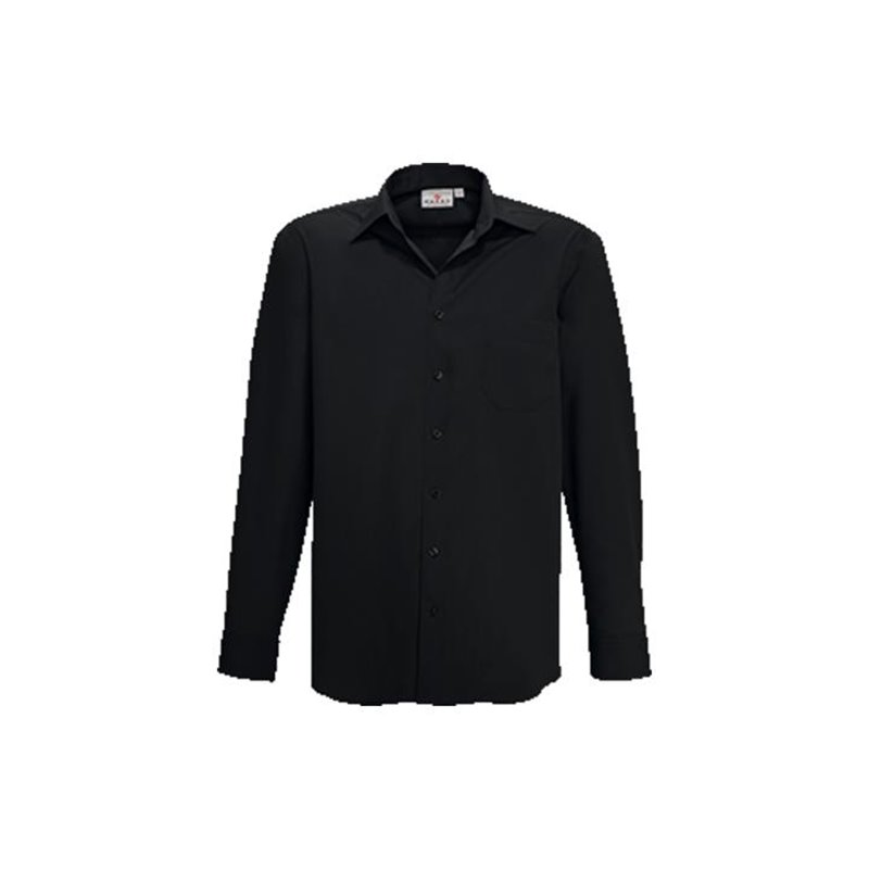 Hakro Hemd 1/1 Arm Performance 123 schwarz